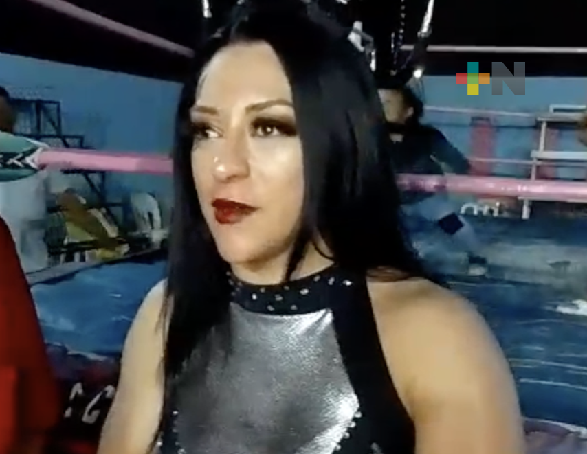 Contenta por regresar a luchar en Veracruz: Stephanie Vaquer